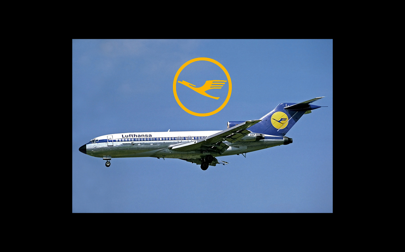 Що робить графічний дизайнер на прикладі логотипу Lufthansa.